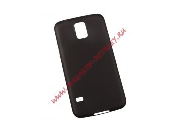 Защитная крышка LP для Samsung G900F Galaxy S5 черная матовая, 0,4мм, коробка