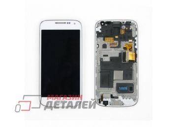 Дисплей (экран) в сборе с тачскрином для Samsung Galaxy S4 mini GT-I9190 белый
