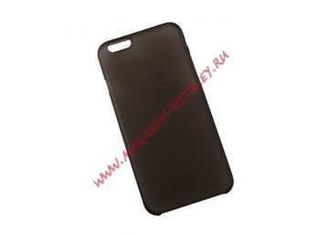 Защитная крышка HOCO Thin Series Frosted Case для iPhone 6, 6s черная