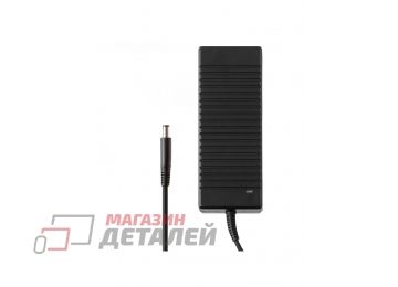 Блок питания (сетевой адаптер) для ноутбуков HP 19.5V 7.7A 150W 7.4x5.0 мм с иглой черный с сетевым кабелем