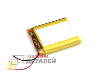 Аккумулятор универсальный 6.8x34x40 мм 3.8V 900mAh Li-Pol (2 Pin)