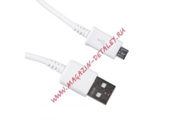 USB кабель LP Micro USB  в катушке 1,5 метра белый