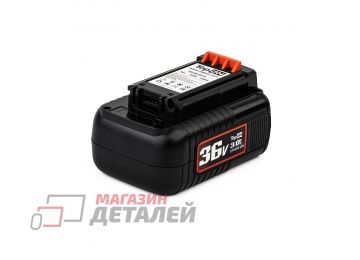 Аккумулятор TopON BL20362 для Black+Decker 36V 3.0Ah (Li-ion)
