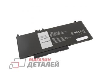 Аккумулятор OEM (совместимый с 6MT4T) для ноутбука Dell Latitude E5470, E5570 7.6V 8000mAh черный