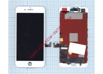 Дисплей (экран) в сборе с тачскрином для iPhone 7 Plus (Foxconn) белый