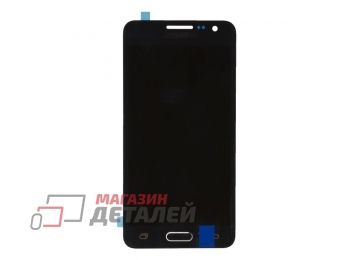 Дисплей (экран) в сборе с тачскрином для Samsung Galaxy A3 SM-A300F черный (TFT-совместимый без регулировки яркости)