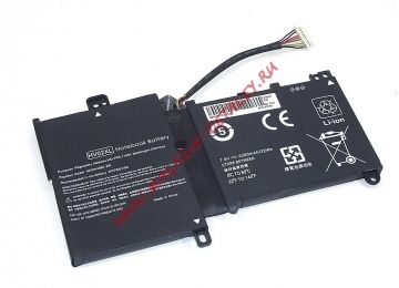 Аккумулятор OEM (совместимый с HSTNN-LB6P, HV02XL) для ноутбука HP Pavilion x360 11-k 7.6V 32Wh (4200mAh) черный