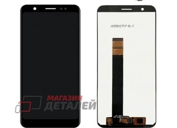 Дисплей (экран) в сборе с тачскрином для Asus ZenFone Live (L1) ZA550KL черный