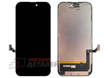Дисплей (экран) в сборе с тачскрином для iPhone 15 (Soft Amoled)