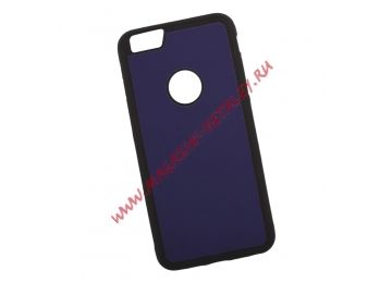 Защитная крышка "LP" для iPhone 6 Plus/6s Plus "Термо-радуга" фиолетовая-розовая (европакет)