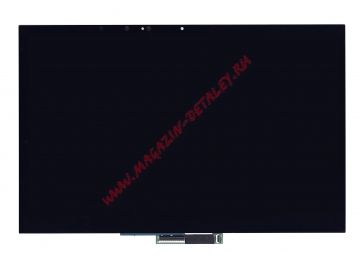 Экран в сборе (матрица + тачскрин) для Lenovo X1 Yoga 3rd QHD черный