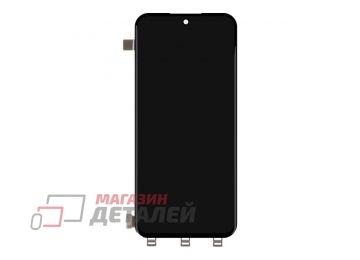 Дисплей (экран) в сборе с тачскрином для Realme 14 Pro lite, Reno 12 Pro черный (Premium LCD)