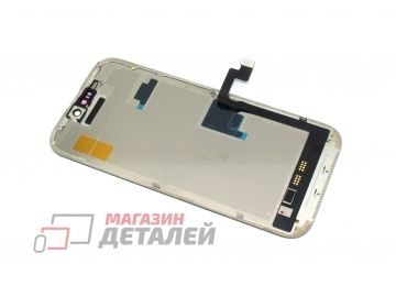 Дисплей (экран) в сборе с тачскрином для iPhone 16 Pro черный (Premium LCD)