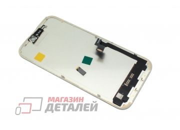 Дисплей (экран) в сборе с тачскрином для iPhone 16 Pro черный hard oled