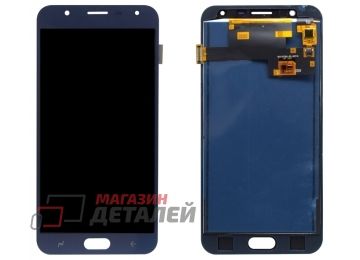 Дисплей (экран) в сборе с тачскрином для Samsung Galaxy J7 Duo (2018) SM-J720F синий (TFT-совместимый с регулировкой яркости)
