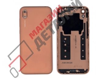 Задняя крышка аккумулятора для Huawei Y5 2019 коричневая