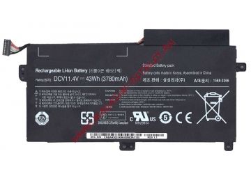 Аккумулятор AA-PBVN3AB для ноутбука Samsung 370R5E 11.1V 43Wh (3800mAh) черный Premium