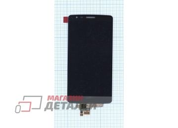 Дисплей (экран) в сборе с тачскрином для LG G3 S черный с серым