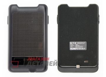 Дополнительная АКБ защитная крышка для Samsung i9220 N-Y-X 3800mAh матовая черная