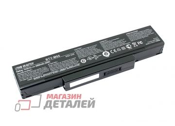Аккумулятор SQU-528 для ноутбука Gigabyte W551N 11.1V 4400mAh черный Premium