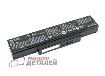 Аккумулятор SQU-528 для ноутбука Gigabyte W551N 11.1V 4400mAh черный Premium