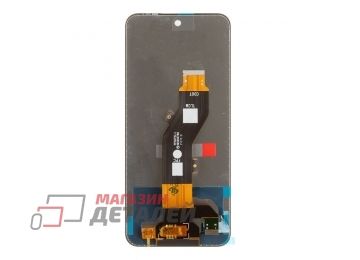 Дисплей (экран) в сборе с тачскрином для Infinix Hot 50i черный (Premium LCD)