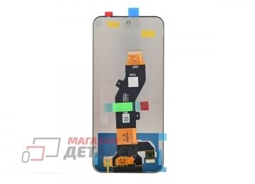 Дисплей (экран) в сборе с тачскрином для Infinix Hot 50i черный (Premium LCD)