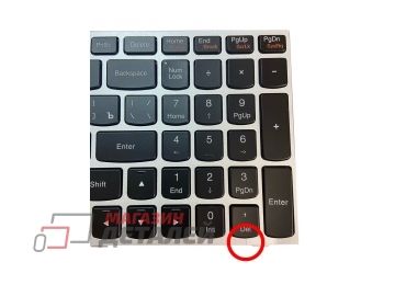 Клавиатура для ноутбука Lenovo IdeaPad G50-30, G50-45, G50-70 черная с серебристой рамкой и подсветкой (с дефектом)