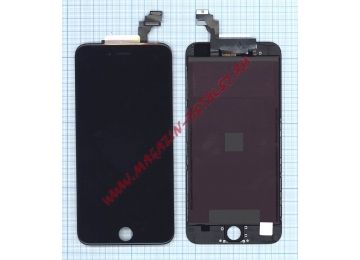 Дисплей (экран) в сборе с тачскрином для iPhone 6 Plus (Foxconn) черный