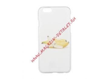 Защитная крышка MACUUS Банан для iPhone 6, 6s белая, коробка