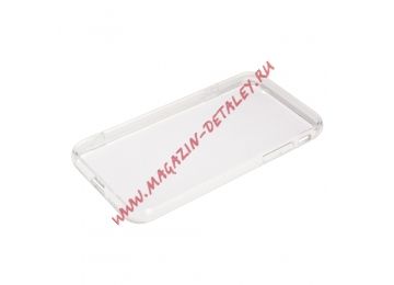 Защитная крышка "LP" для iPhone 7/8 "Glass Case" с прозрачной рамкой (прозр. стекло/коробка)