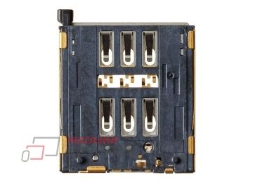 Коннектор (контакты) SIM для iPhone 6S, 6S Plus