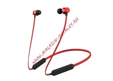 Bluetooth гарнитура HOCO ES29 Graceful Sports Wireless Headset спорт вставная стерео (красная)