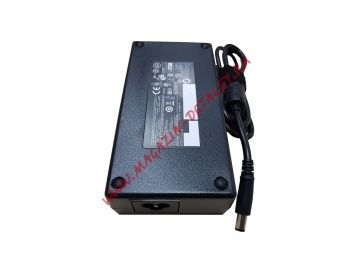 Блок питания (сетевой адаптер) для ноутбуков HP 19.5V 10.3A 200W 7.4x5.0 мм с иглой черный, без сетевого кабеля Premium