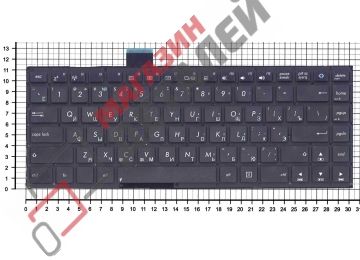 Клавиатура для ноутбука Asus F402 X402 VivoBook S400 черная