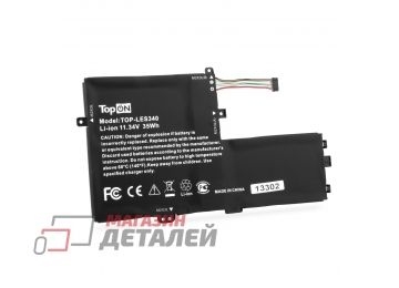 Аккумулятор TopON TOP-LES340 (совместимый с L18C3PF6) для ноутбука Lenovo Ideapad S340 11.34V 35Wh (3086mAh) черный