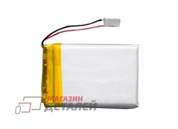 Аккумулятор универсальный 4x35x50 мм 3.8V 750mAh Li-Pol (2 Pin)