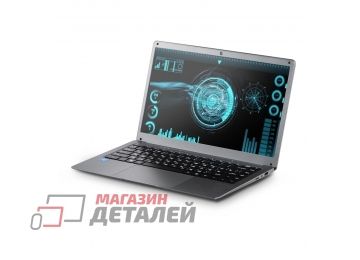 Ноутбук Azerty AZ-1406-128 (14" 1366x768, Intel Celeron N3350, 6Gb, SSD 128Gb) серый металик