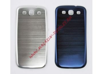 Защитная крышка для Samsung i9300 Galaxy S III металл, серебро