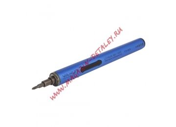 Отвертка электрическая Yaxun YX-801 20 насадок (синяя)