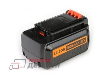 Аккумуляторная батарея (аккумулятор) TopOn для электроинструмента Black & Decker BL16 36V 2.0Ah Li-Ion