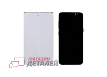 Дисплей (экран) в сборе с тачскрином для Samsung Galaxy S8 SM-G950F черный с рамкой (Premium SC LCD)