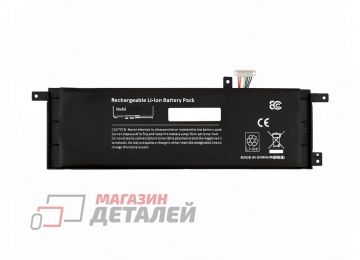 Аккумулятор VIXION для ноутбука Asus D553MA, X453, X453MA, X553MA, F553M, F553MA, F553SA 7.6V 30Wh черный
