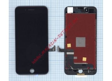 Дисплей (экран) в сборе с тачскрином для iPhone 7 Plus (Fog) черный