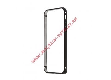 Бампер Bumper для iPhone 6/6s аллюминий (черный)