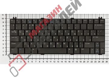Клавиатура для ноутбука Dell Inspiron Mini 12 1210 черная
