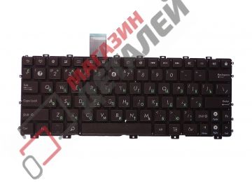 Клавиатура для ноутбука Asus Eee PC 1011 1011CX 1011PX бронзовая
