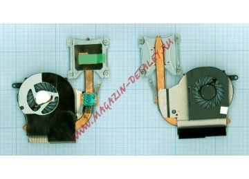 Система охлаждения (радиатор) в сборе с вентилятором для ноутбука HP CQ62, G62, G42