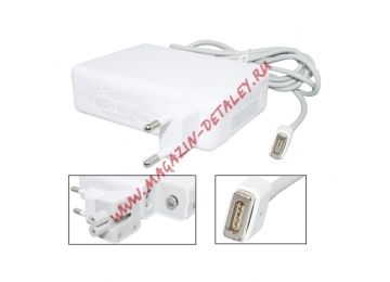 Блок питания (сетевой адаптер) ASX для ноутбуков Apple Macbook 85W 18.5V 4.6A Magsafe 1 Tip