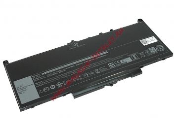 Аккумулятор J60J5 для ноутбука Dell Latitude E7270 E7470 7.6V 55Wh (7230mAh) черный Premium